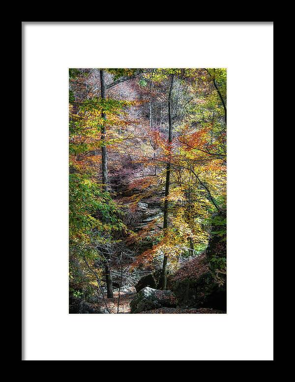 Lost Valley Framed Print featuring the photograph Lost Valley by James Barber
