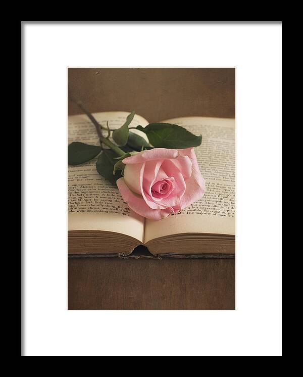 Beautiful Framed Print featuring the photograph Love is an Open Book by Kim Hojnacki