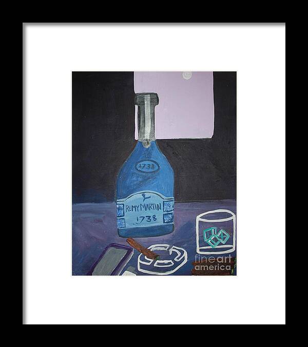 Mencave Framed Print featuring the painting Tamed Love by Autoya Vance