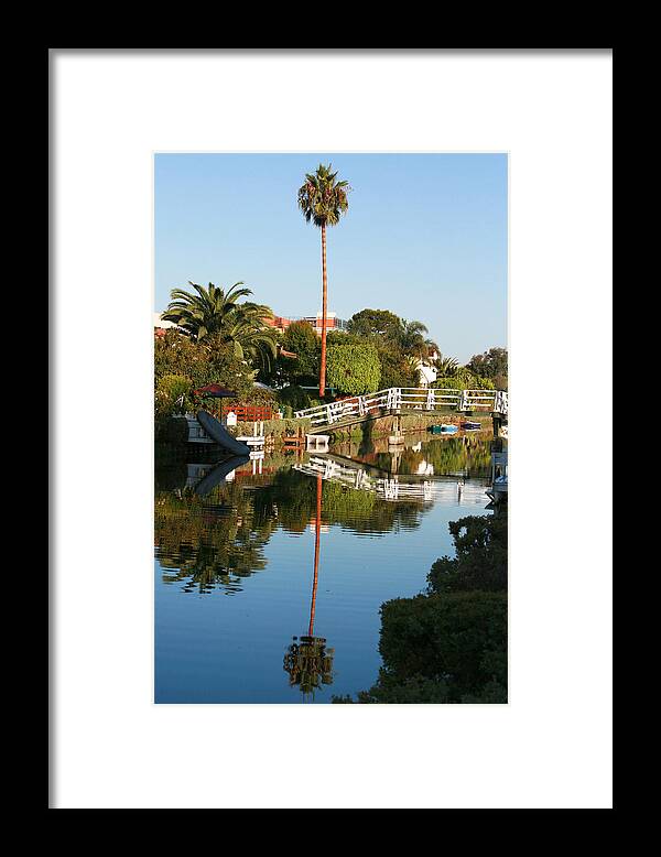 Venice Beach Framed Print featuring the photograph Loving Venice by Art Block Collections