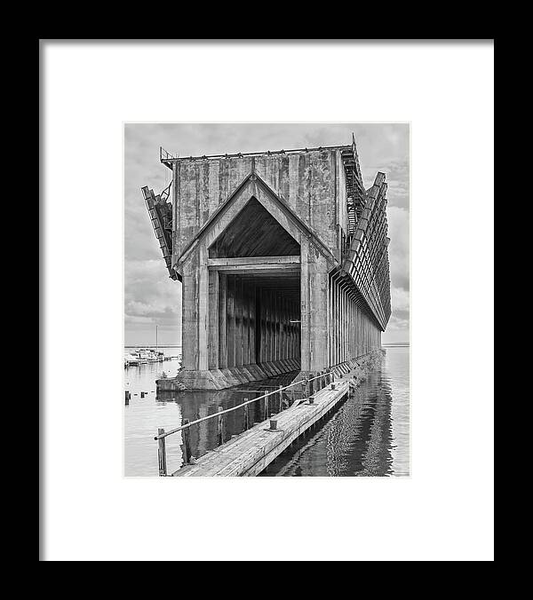 Ore Dock Framed Print featuring the photograph Lower Harbor Ore Dock by Jurgen Lorenzen