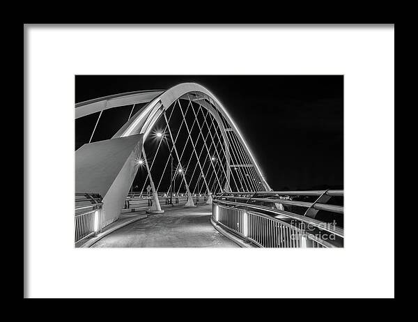 Lowry Avenue Bridge Framed Print featuring the photograph Lowry Avenue Bridge by Iryna Liveoak