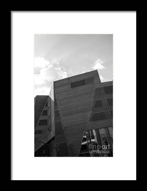 Architecture Framed Print featuring the photograph LSE by Roger Lighterness