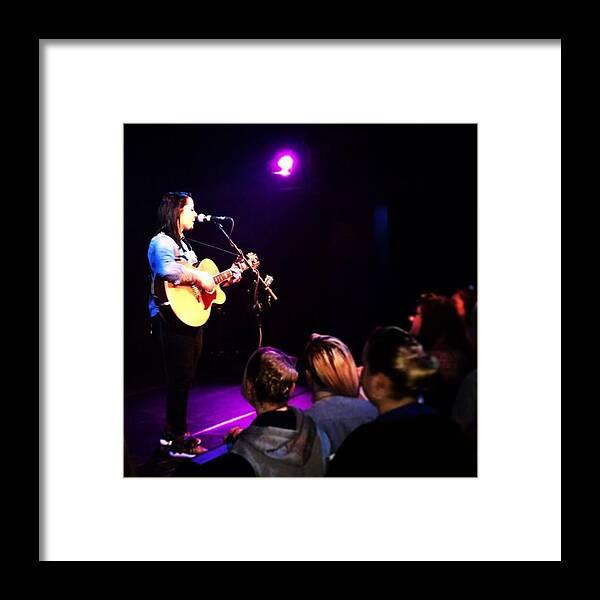 Livemusic Framed Print featuring the photograph @lspraggan #hometour #home #livemusic by Natalie Anne