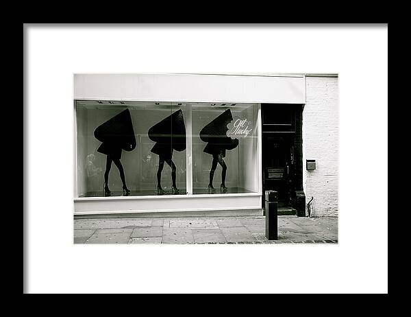 Jezcself Framed Print featuring the photograph Lucky spades by Jez C Self