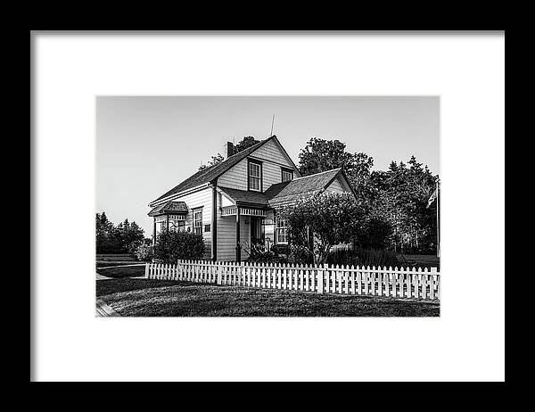 Explorecanada Framed Print featuring the photograph Lucy Maud Montgomery Homesite by Chris Bordeleau