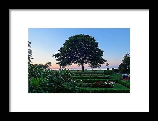 Lynch Framed Print featuring the photograph Lynch Park at Dawn Beverly MA by Toby McGuire