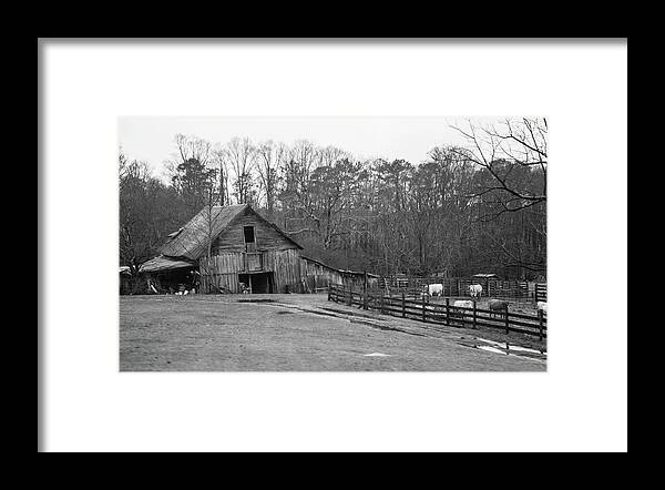 Ma Framed Print featuring the photograph Ma and Pa Kettles Farm by Douglas Barnett