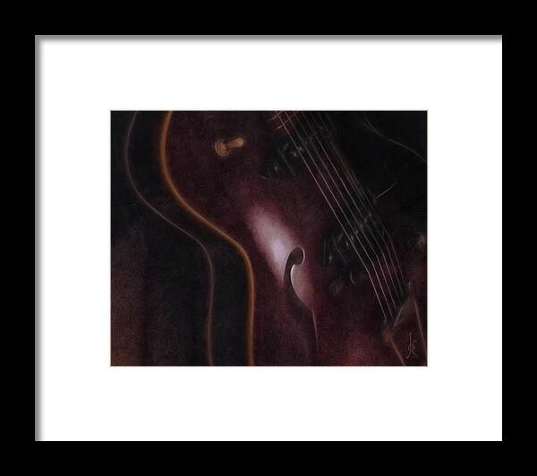 Guitar Framed Print featuring the photograph Made to be Played by Joe Arsenian