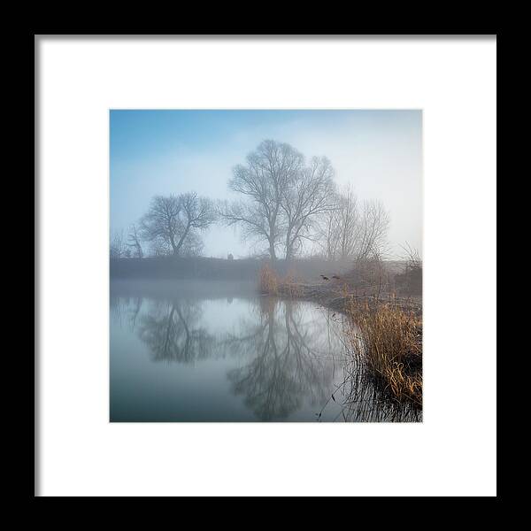 Landscape Framed Print featuring the photograph Magical Sunday morning by Davorin Mance