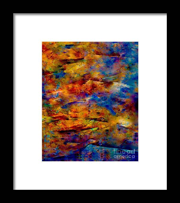 Abstract-artist Framed Print featuring the painting Magnifico Esplendor by Catalina Walker