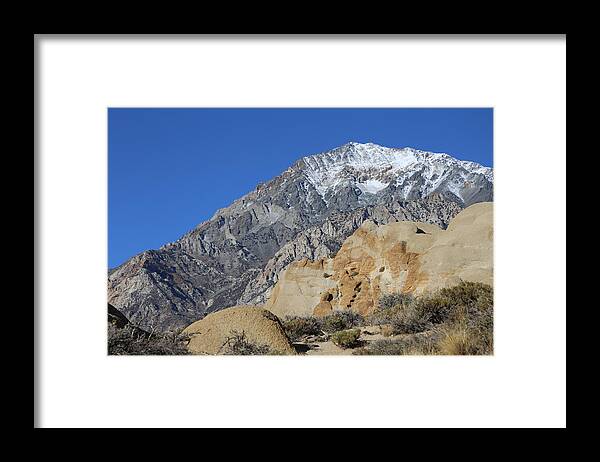 Rugged Framed Print featuring the photograph Majestic Mount Tom by Tammy Pool