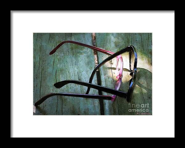 Eyeglasses Framed Print featuring the painting Making a Spectacle of Themselves by RC DeWinter