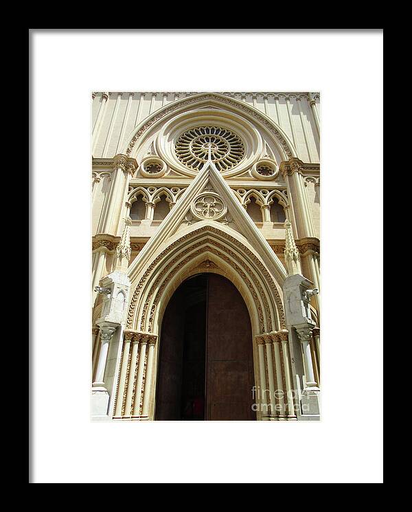Malaga's Churches Framed Print featuring the photograph Malaga Church 2 by Randall Weidner