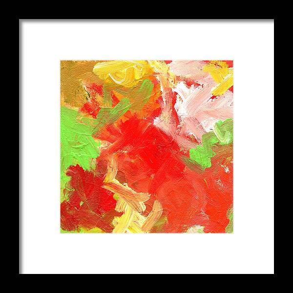 Acrylic Framed Print featuring the painting Malibar 6 by Marcy Brennan