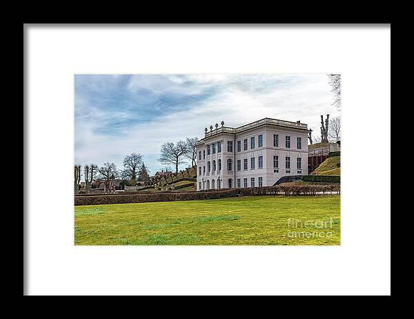 Front Framed Print featuring the photograph Marienlyst Castle in Helsingor by Antony McAulay