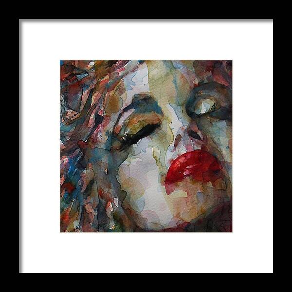 Marilyn Monroe Framed Print featuring the painting Marilyn Monroe - The Last Chapter by Paul Lovering