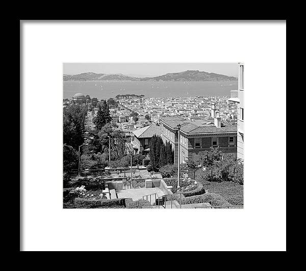 Marina District Framed Print featuring the photograph Marina District San Francisco Bay California by Kathy Anselmo