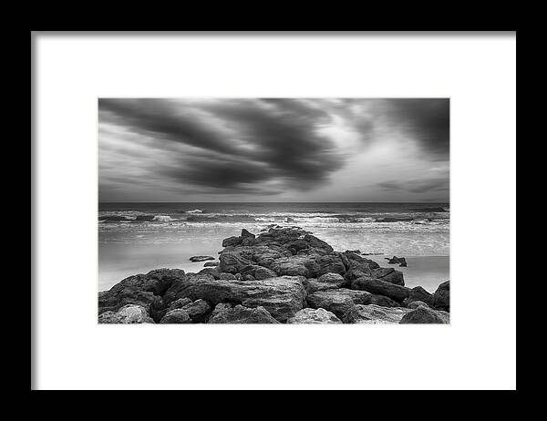St Augustine Florida Framed Print featuring the photograph Marineland Beaches by Steven Michael