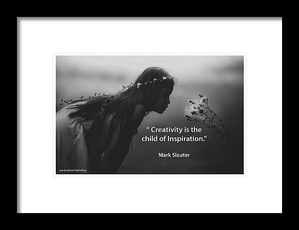 Quote Framed Print featuring the photograph Mark Slauter - 2 by Mark Slauter