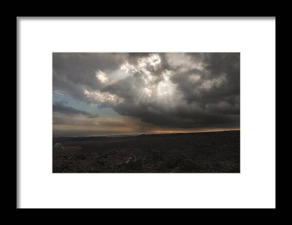 Sky Framed Print featuring the photograph Mars Landscape by Ryan Manuel