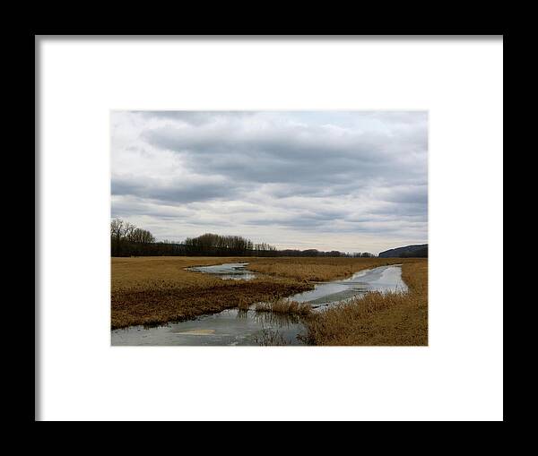 Marsh Framed Print featuring the photograph Marsh Day by Azthet Photography