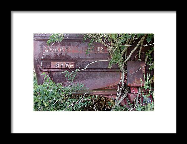 Massey Furguson Framed Print featuring the photograph Massey - Under Seige by DArcy Evans