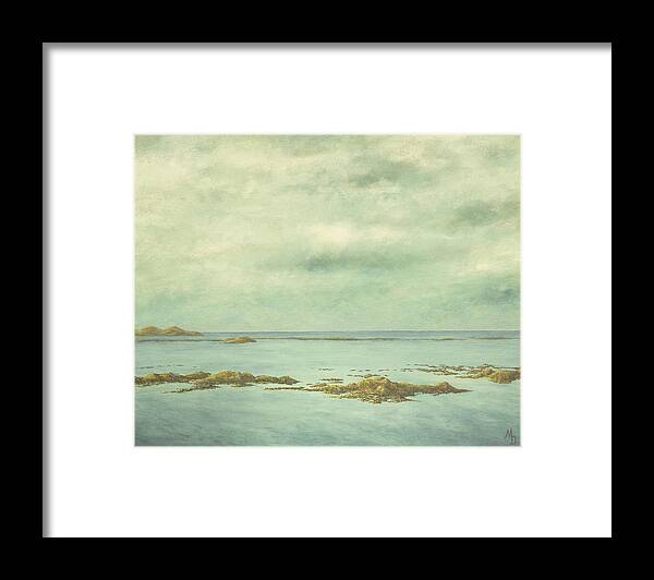 Matane Framed Print featuring the painting Matane2 by Marc Dmytryshyn