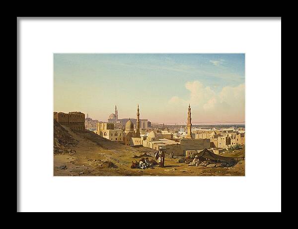 Max Schmidt ( 18181901) Framed Print featuring the painting Max Schmidt by MotionAge Designs