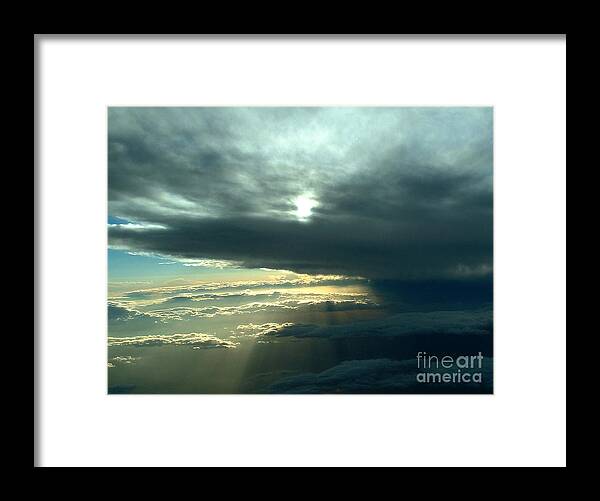 Landscape Framed Print featuring the photograph Maybe... by Anna Duyunova