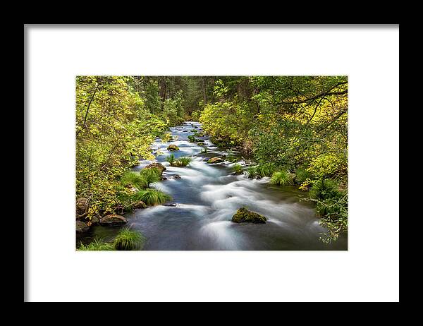 Burney Creek Framed Print featuring the photograph McArthur-Burney Falls Creek by Bill Gallagher