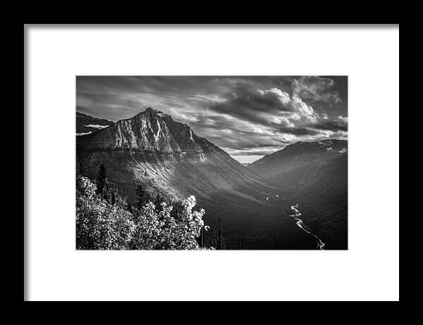 Glacier National Park Framed Print featuring the photograph McDonald Valley by Adam Mateo Fierro