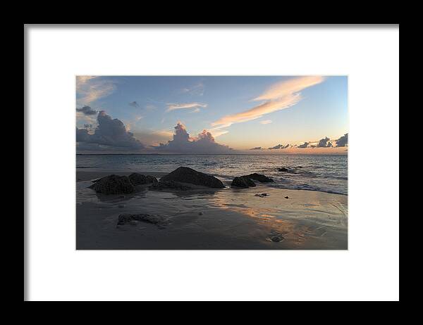 Beach Framed Print featuring the photograph Meandering Light by Betsy Knapp