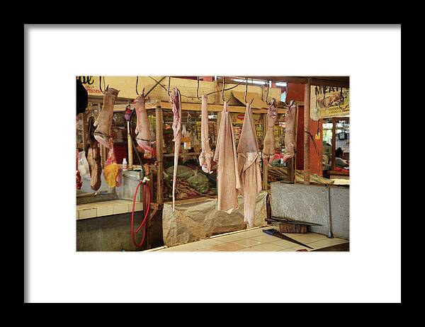 Mati Framed Print featuring the photograph Meat Towel Heads by Jez C Self