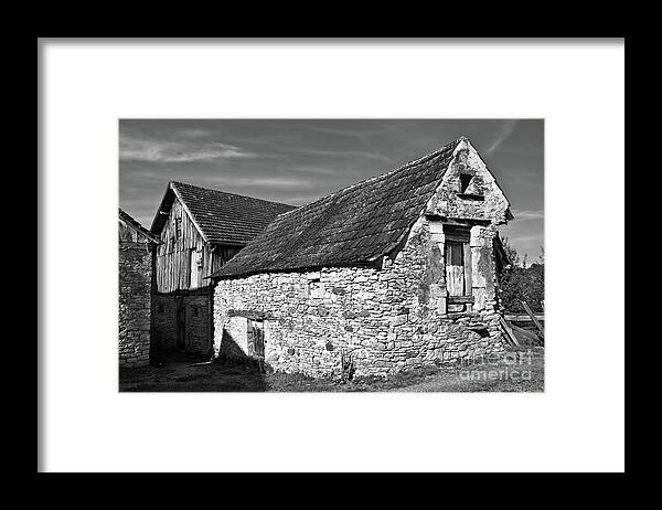 Medieval Country House Sound Framed Print featuring the photograph Medieval Country House Sound by Silva Wischeropp