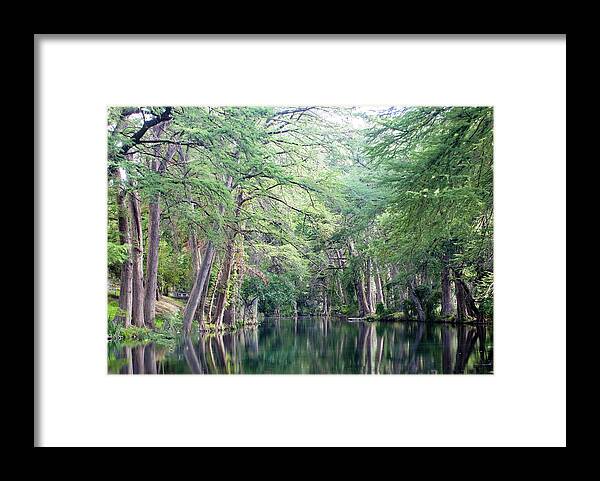 Medina Framed Print featuring the photograph Medina Creek in Summer by Brian Kinney
