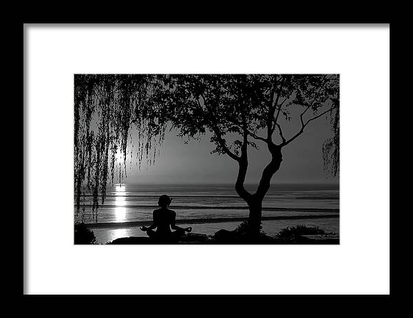 Meditative Framed Print featuring the photograph Meditative State by Andrea Kollo