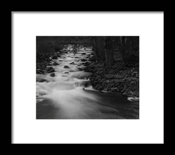 Merced River Falls Yosemite Framed Print featuring the photograph Merced River Falls by Dusty Wynne