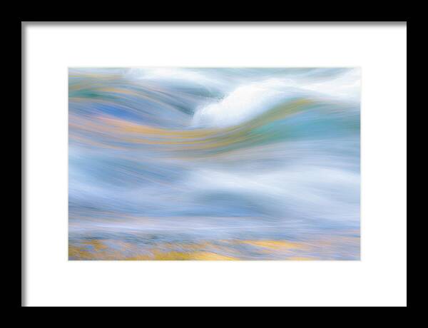 Yosemite Framed Print featuring the photograph Merced River Reflections 19 by Larry Marshall