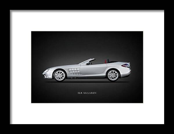 Mercedes Benz Framed Print featuring the photograph Mercedes Benz SLR Mclaren by Mark Rogan