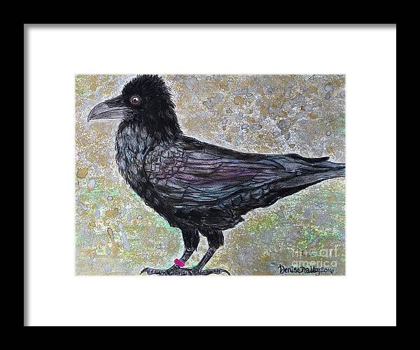 Merlina Framed Print featuring the painting Merlina by Denise Railey