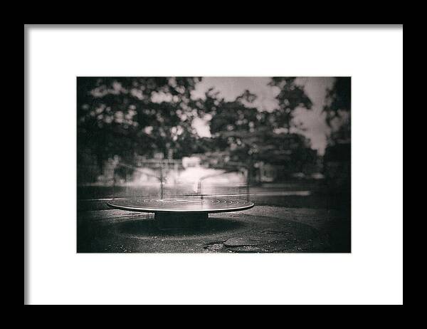 Playground Framed Print featuring the photograph Merry Go Round by Scott Norris