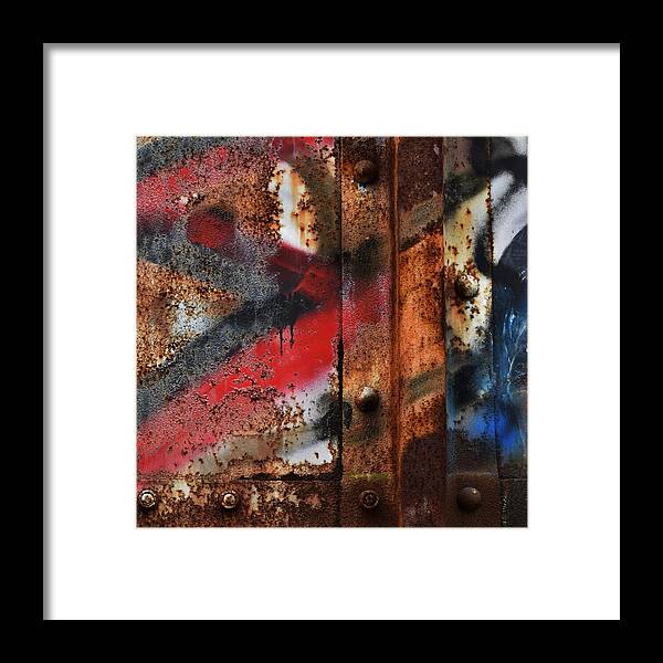 A Metal Madness Framed Print featuring the photograph Metal Madness by Val Arie