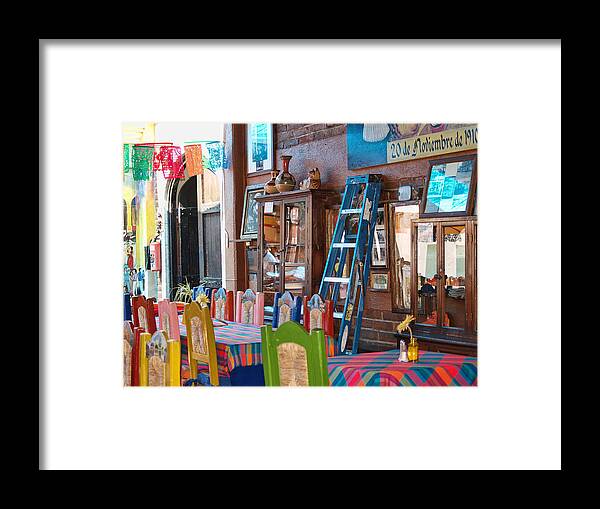 Resturant Framed Print featuring the photograph Mexico by Athala Bruckner