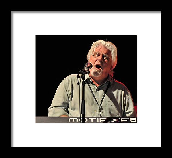 Michael Mcdonald Framed Print featuring the photograph Michael McDonald at Tampa Bay by Ginger Wakem