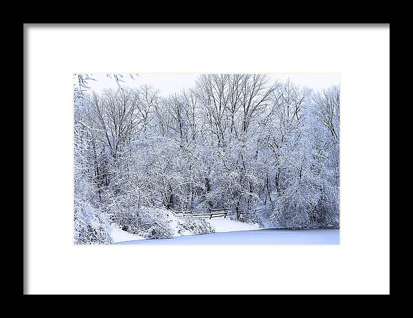 Hovind Framed Print featuring the photograph Michigan Winter 5 by Scott Hovind