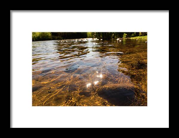 River Framed Print featuring the photograph Middle of the River by Douglas Killourie
