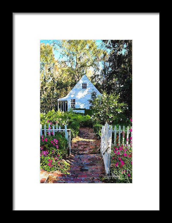 Midway Framed Print featuring the painting Midway Garden by Tammy Lee Bradley