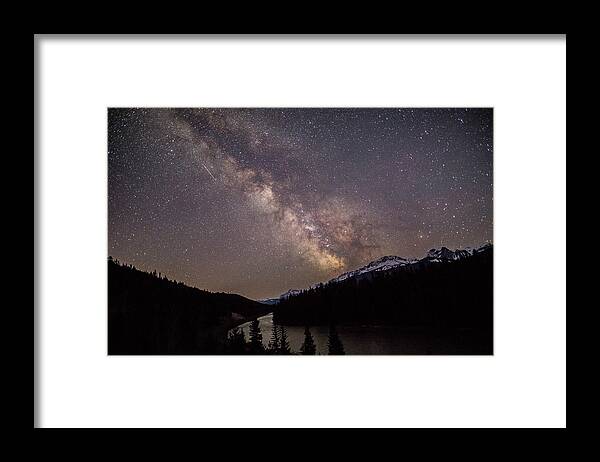 Photosbymch Framed Print featuring the photograph Milky way from Morant's Curve by M C Hood