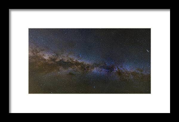 Astro Images Framed Print featuring the photograph Milky Way South by Charles Warren